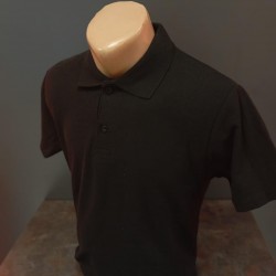 Polo Yaka Siyah Lakos