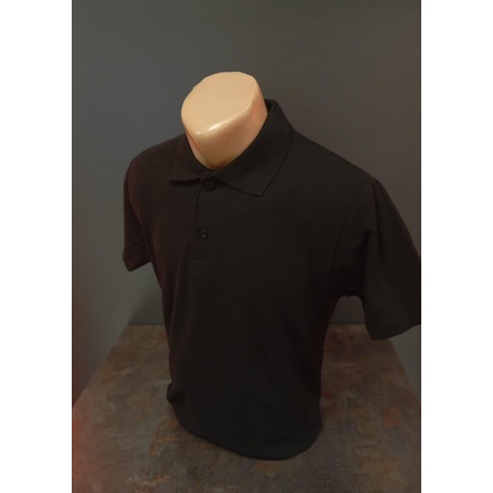 Polo Yaka Siyah Lakos
