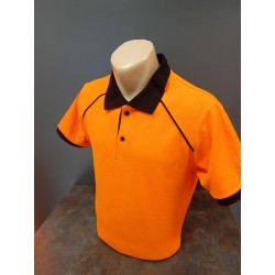 Kelebek Model Polo Yaka Turuncu Lakos